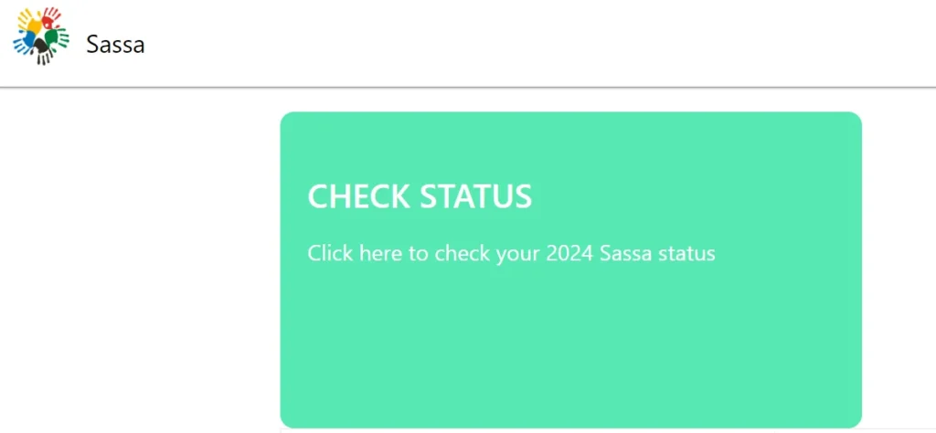 sassa self check